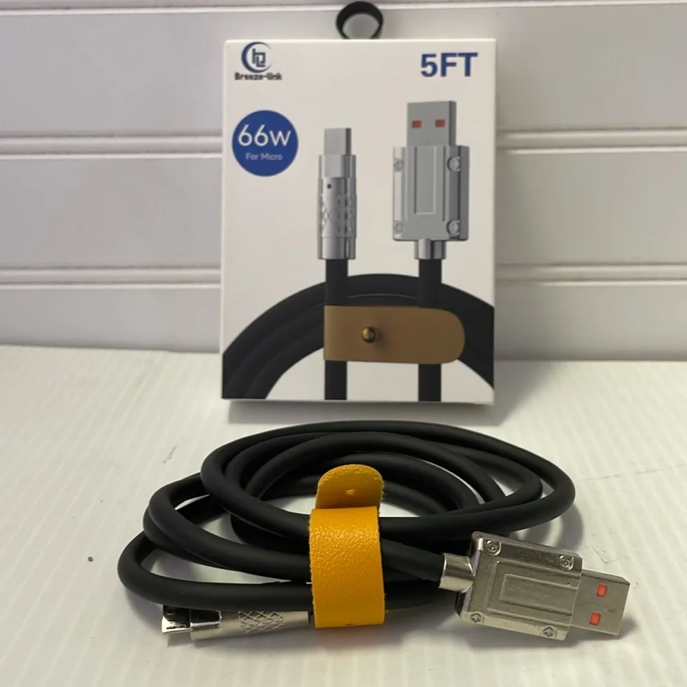 Breeze Link Micro 5 ft Phone Cord-NIB